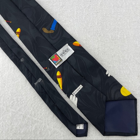 Vintage Disney Mickey Mouse Goofy Necktie - Picture 3 of 6